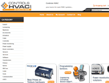 Tablet Screenshot of controlshvac.com